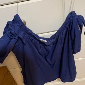 Off the shoulder blouse